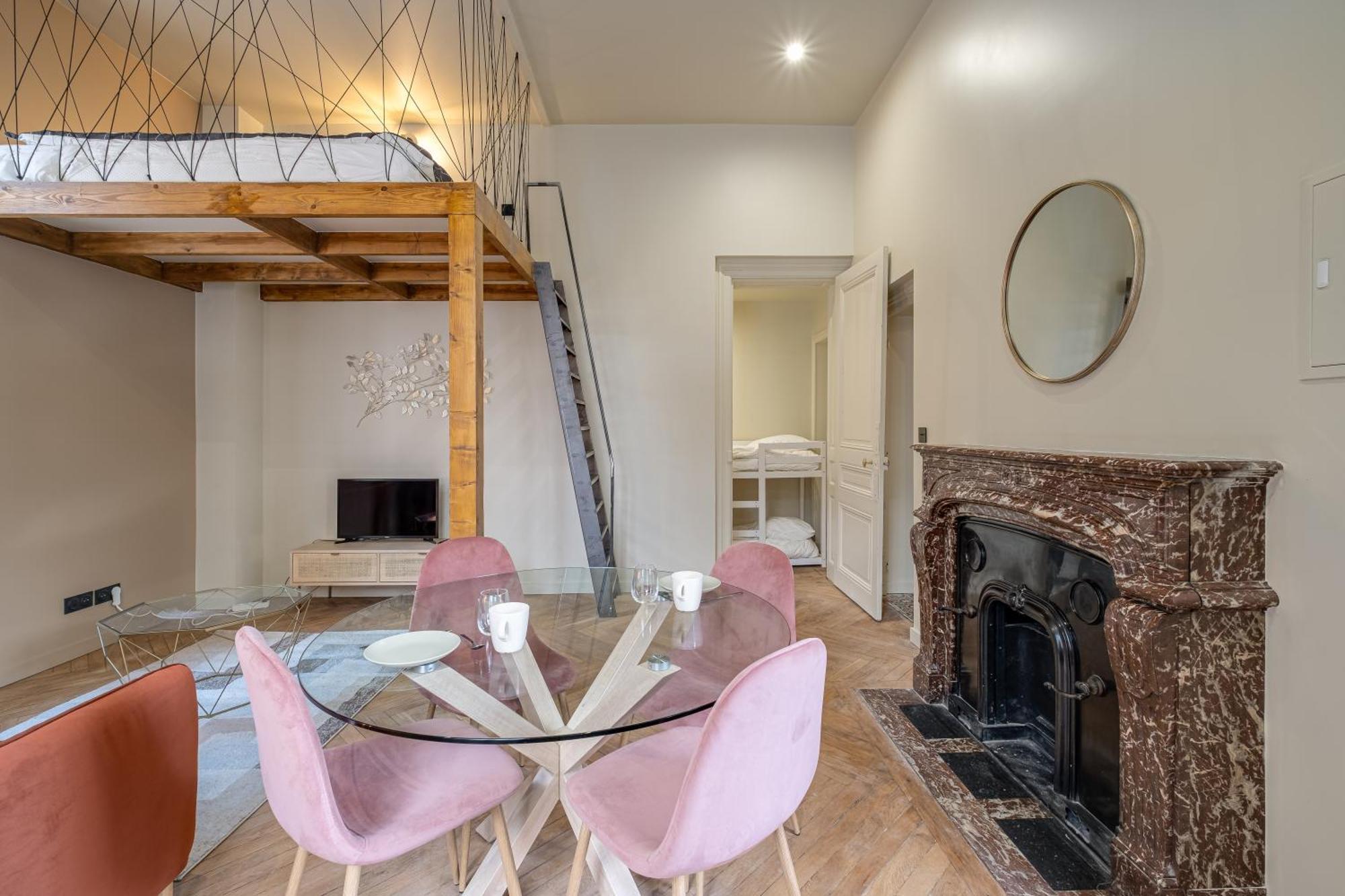 Le Poudre Cours Fauriel Magnifique Appartement Saint-Etienne  Exterior foto